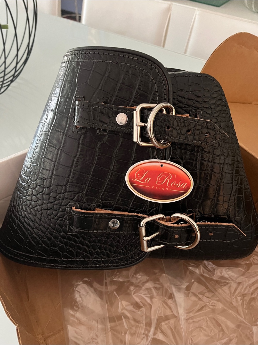 La Rosa saddle bag